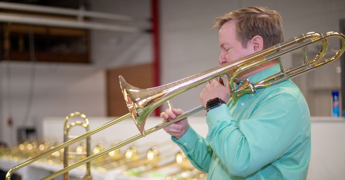 Bach Artist Steve Menard Trombone Tips & Tricks